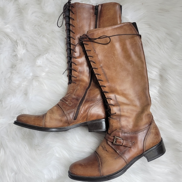 Jamie Mascaro Shoes - Jamie Mascaro Tall Distressed Boots